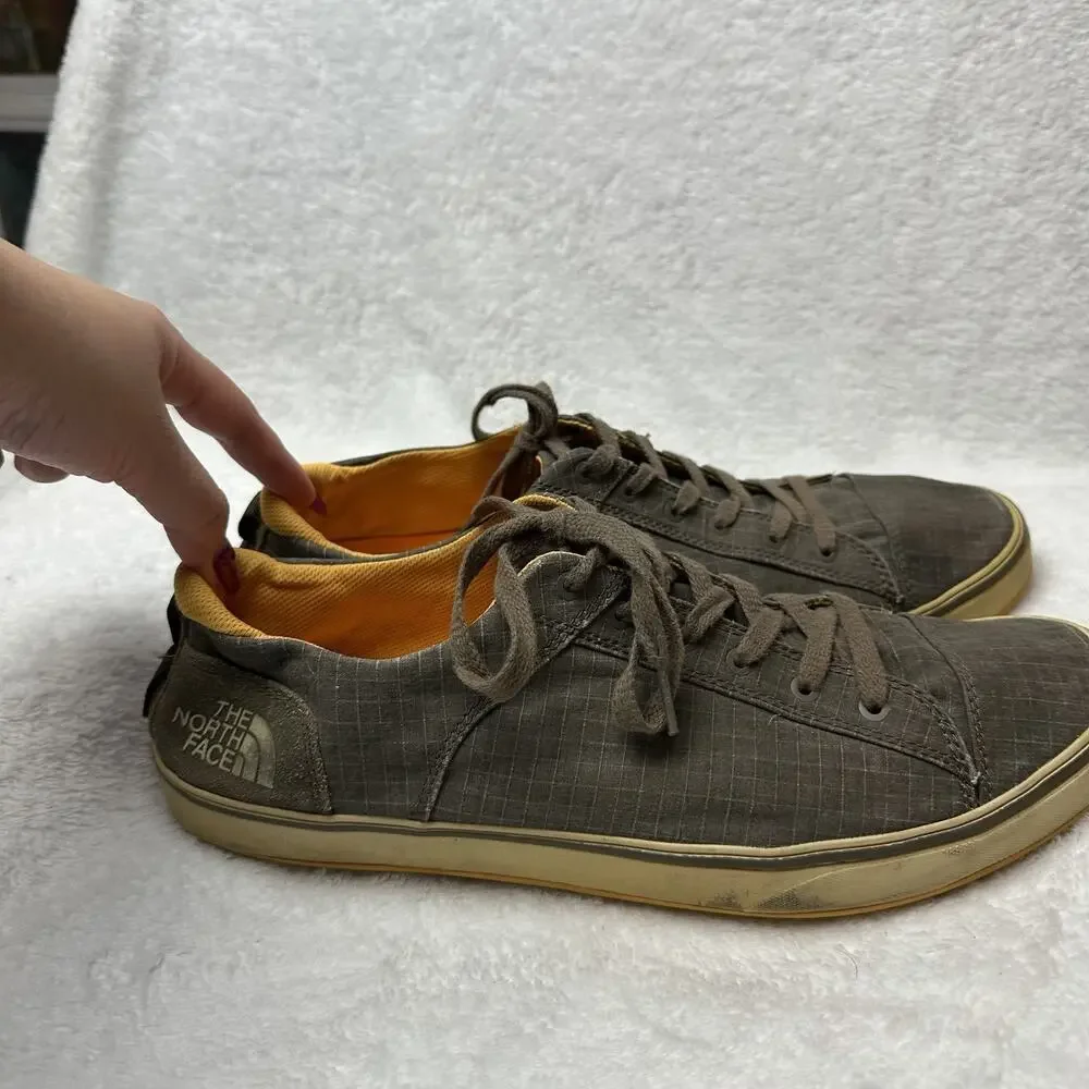 The North Face Gray Ripstop Mens 13 Casual Outdoor Hiking Walking Shoes Gorpcore